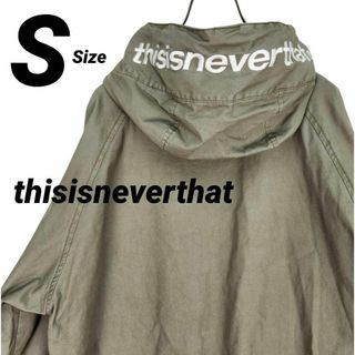 ディスイズネバーザット(thisisneverthat)の美品★S★thisisneverthat ネバザ モッズコート SP FIELD(モッズコート)