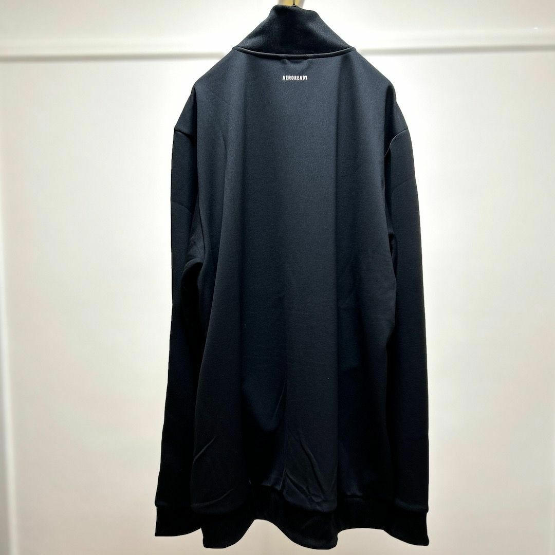 adidas(アディダス)のadidasアディダス/ジャージ/トラックジャケット/2XL/ブラック メンズのジャケット/アウター(ブルゾン)の商品写真