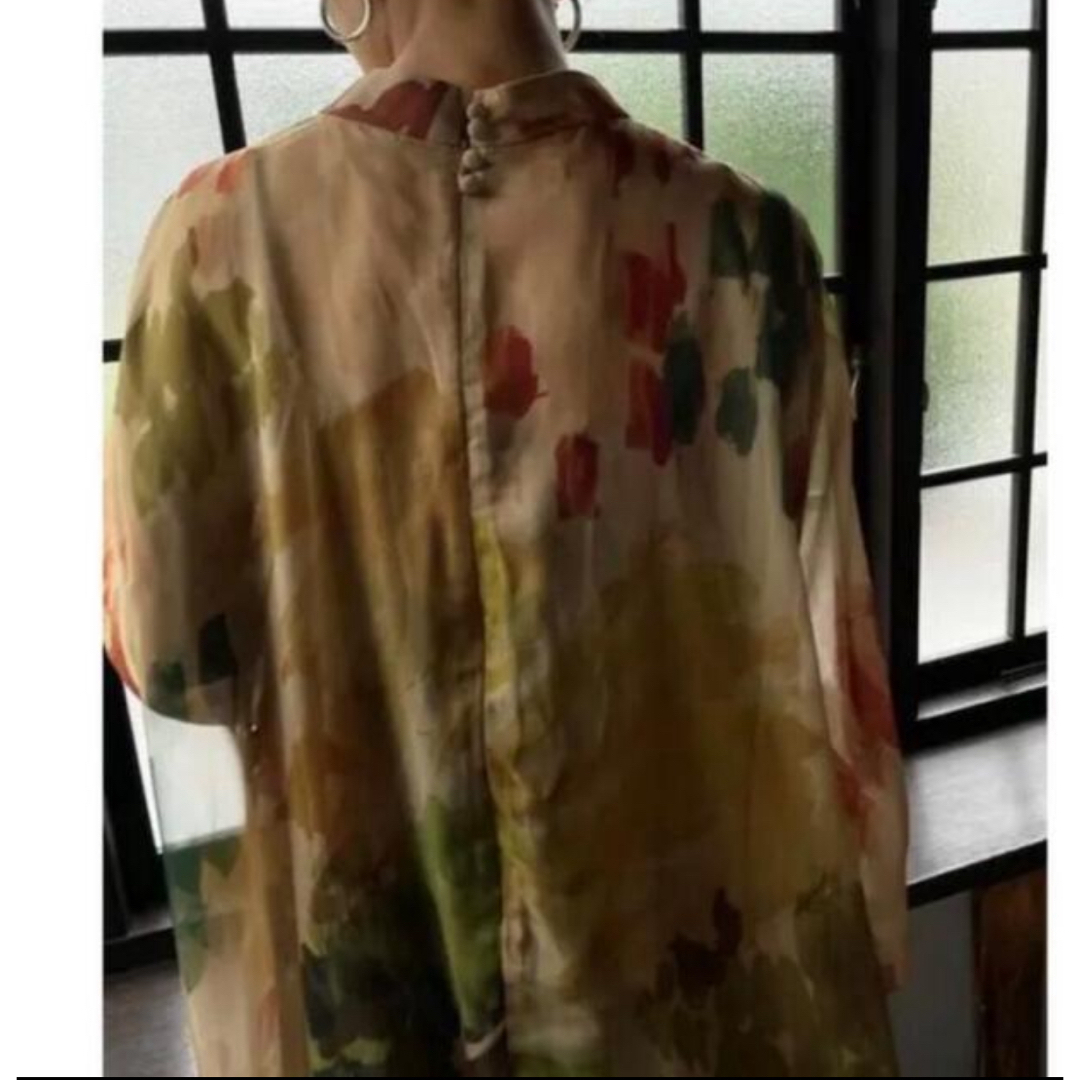 Ameri VINTAGE(アメリヴィンテージ)のameri vintage UND WILLOW PAINT DRESS  レディースのフォーマル/ドレス(ロングドレス)の商品写真