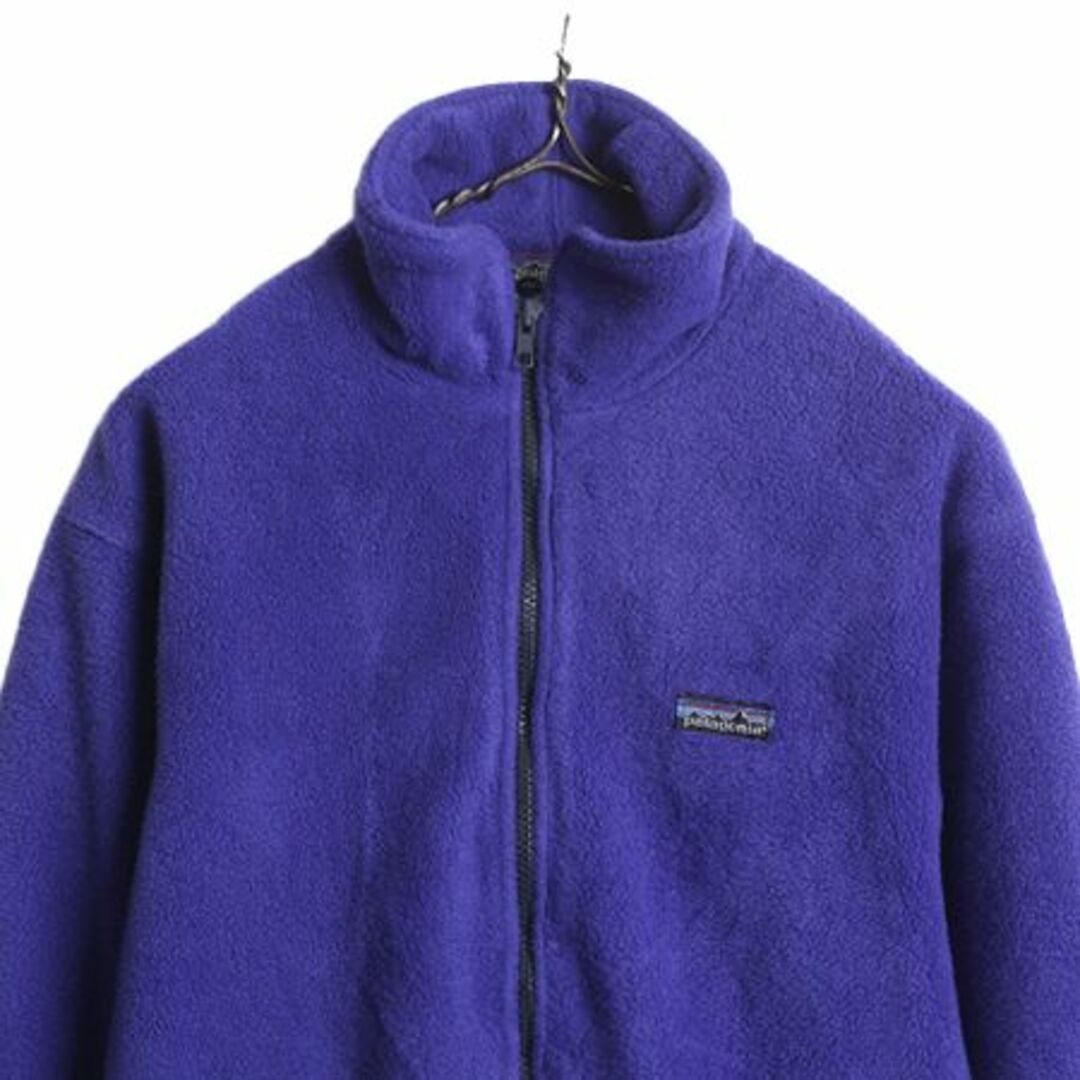 【ラッピング不可】 patagonia - 80s USA製 パタゴニア フルジップ フリース 女性用
