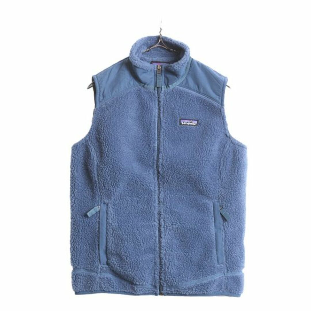 patagonia(パタゴニア)の14年製 パタゴニア レトロX フリース ベスト レディース L / 古着 Patagonia 重ね着 アウトドア パイル フルジップ 前開き 廃版 ハイネック レディースのトップス(ベスト/ジレ)の商品写真