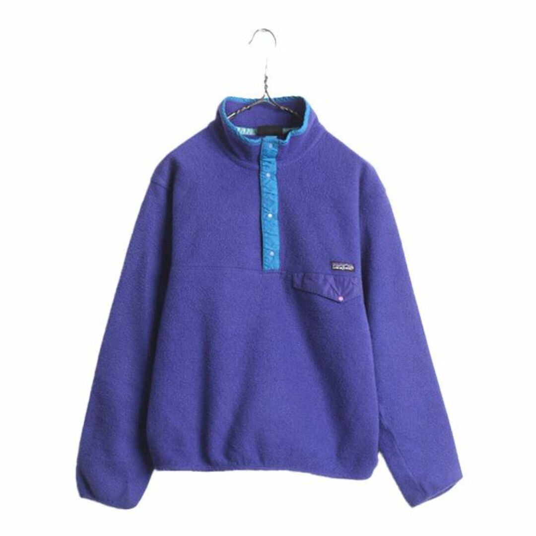 patagonia - 90s 92年製 パタゴニア フリース スナップT メンズ M 90 