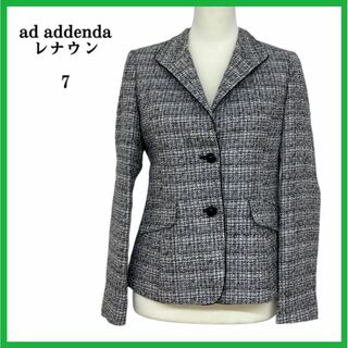 ad addenda レナウン テーラードジャケット 7 日本製(テーラードジャケット)