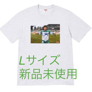 シュプリーム(Supreme)のsupreme マラドーナt Lサイズ　グレー(Tシャツ/カットソー(半袖/袖なし))