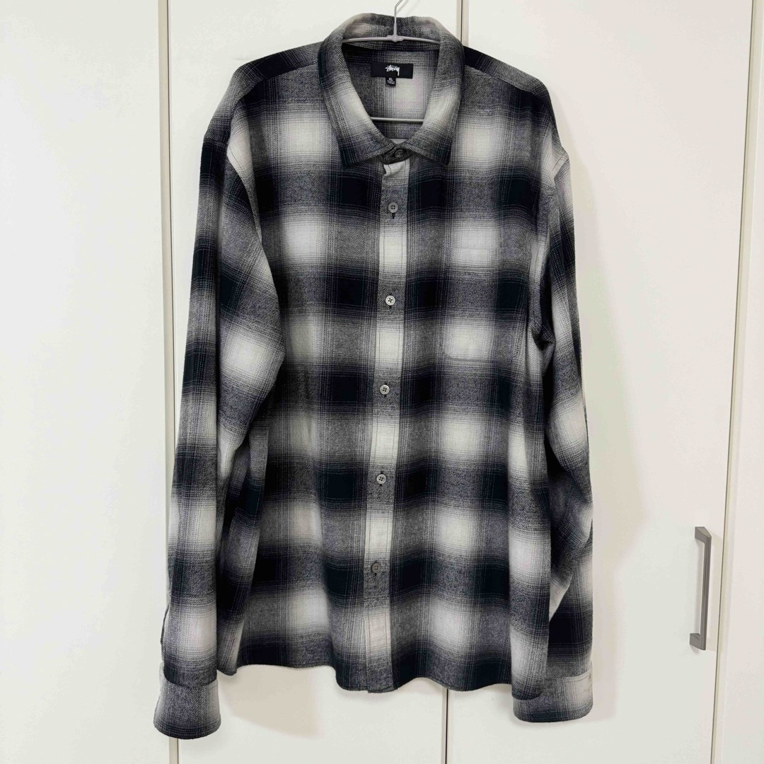 stussy hellshire plaid shirt 23ss stussy hellshire plaid shirt 23ss