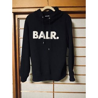 シュプリーム(Supreme)のBALR. ボーラー　プルオーバーパーカー　黒(パーカー)