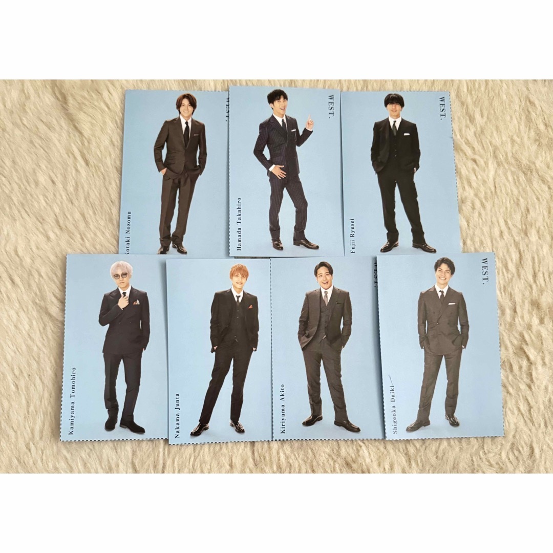 ジャニーズWEST(ジャニーズウエスト)のTVnavi SMiLE HERO collection WEST. エンタメ/ホビーのタレントグッズ(アイドルグッズ)の商品写真