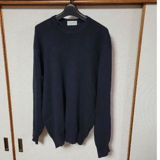 ジョンスメドレー(JOHN SMEDLEY)のジョンスメドレー/ニットLサイズ/ネイビー/クリーニング済み(ニット/セーター)