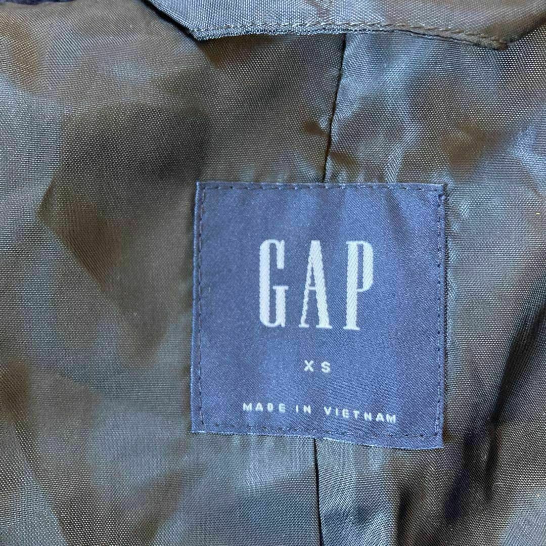 GAP(ギャップ)の《激推しオススメ》GAP XSサイズ　ピーコート　ネイビー　ウール混 レディースのジャケット/アウター(ピーコート)の商品写真