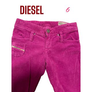 [美品]DIESEL KIDディーゼル　女児ズボン　パンツ　ピンク(パンツ/スパッツ)