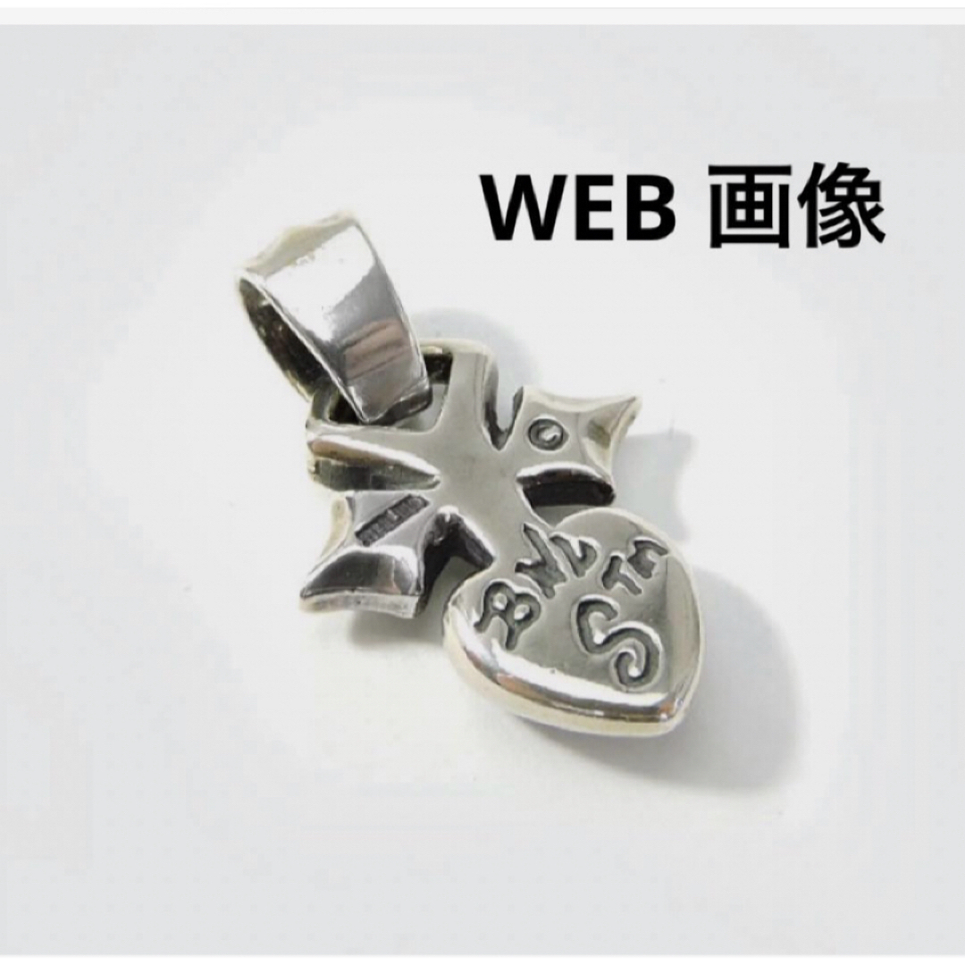 BILL WALL LEATHER(ビルウォールレザー)のBWLビルウォールレザー/ PIERCED HEART 925ペンダント メンズのアクセサリー(ネックレス)の商品写真