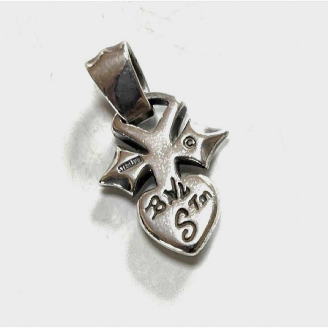 BILL WALL LEATHER(ビルウォールレザー)のBWLビルウォールレザー/ PIERCED HEART 925ペンダント メンズのアクセサリー(ネックレス)の商品写真