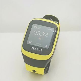 HEALBE スマートウォッチ GOBE3 イエロー・ブラック HGB3-YW-(その他)