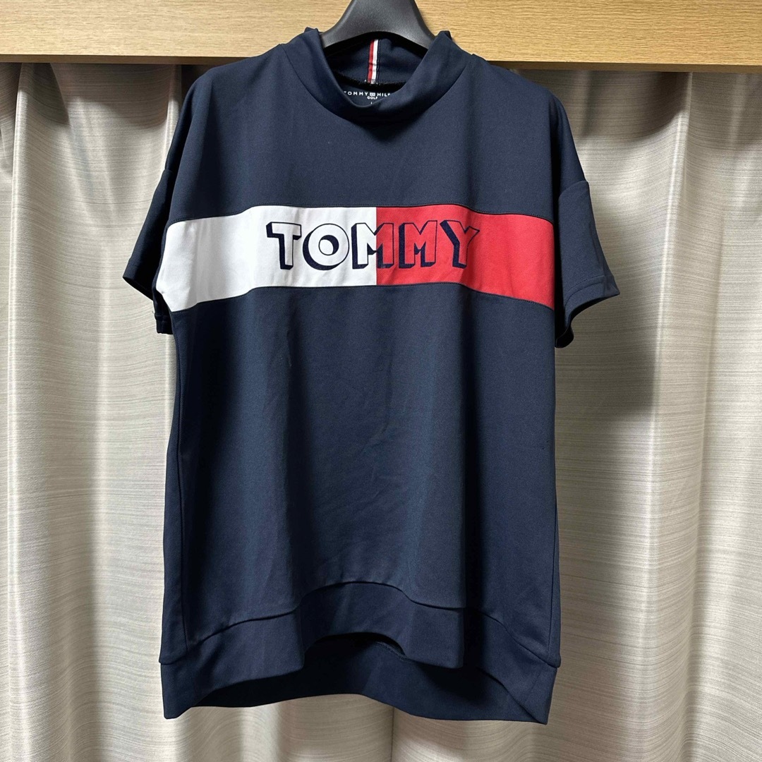 TOMMY HILFIGER(トミーヒルフィガー)のTOMMY HILFIGER GOLFハイネック半袖 スポーツ/アウトドアのゴルフ(ウエア)の商品写真