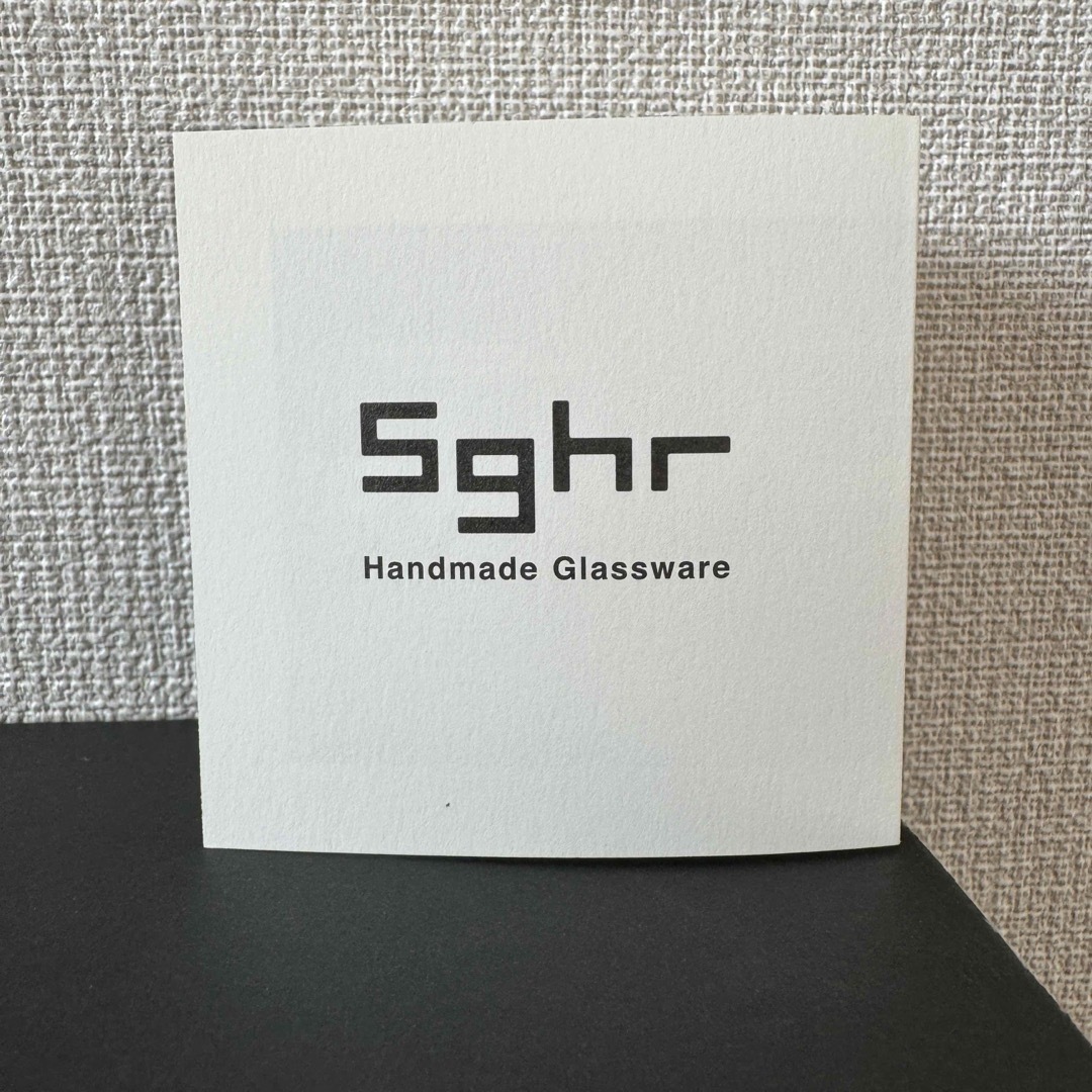 Sghr(スガハラ)の新品 6個セット●スガハラ Sghr ザ・ビアー グラス●ビアグラス ニド 小粋 インテリア/住まい/日用品のキッチン/食器(グラス/カップ)の商品写真