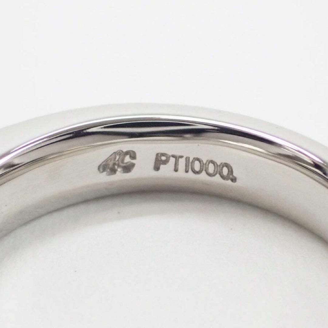 Pt900 デザインリング エメラルド 0.65ct ダイヤ 0.46ct レディースのアクセサリー(リング(指輪))の商品写真