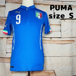 プーマ(PUMA)のイタリア代表 ユニフォーム 2014シーズン バロテッリ ブラジルワールドカップ(ウェア)