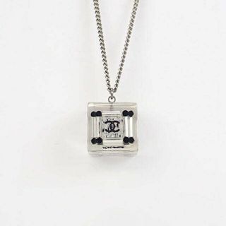 シャネル(CHANEL)の【CHANEL】キューブ ココマークネックレス(ネックレス)