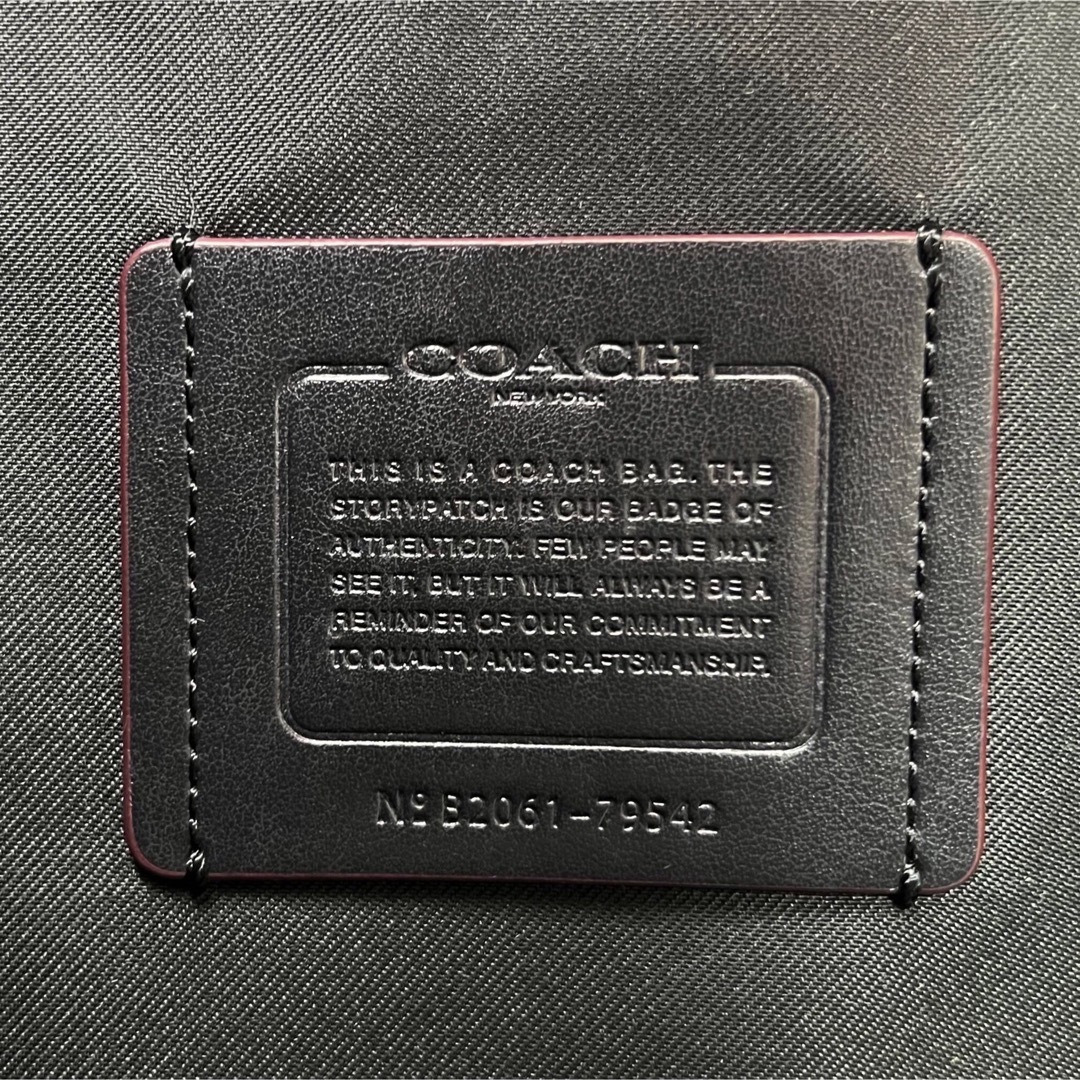 COACH(コーチ)の極美品♡A4可♡COACH コーチ レザー 2way リュック ビジネスバッグ メンズのバッグ(バッグパック/リュック)の商品写真