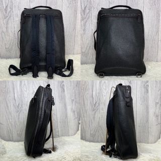 極美品♡A4可♡COACH コーチ レザー 2way リュック ビジネスバッグ 極美品♡A4可♡COACH コーチ レザー 2way リュック ビジネスバッグ