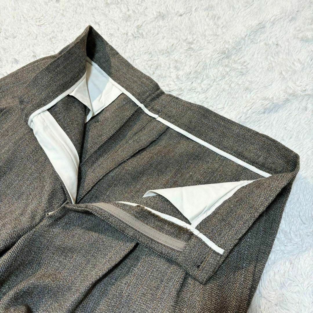 【未使用級】ヴェルサーチ スーツ ダブルボタン MIXカラー ツイード 50 メンズのスーツ(セットアップ)の商品写真