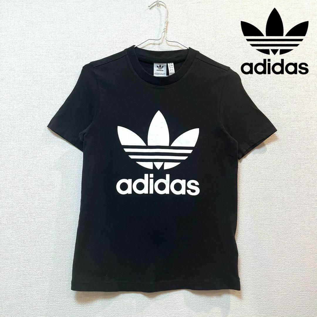 adidas(アディダス)のadidas originals(アディダスオリジナルス) トレフォイルTシャツ レディースのトップス(Tシャツ(半袖/袖なし))の商品写真