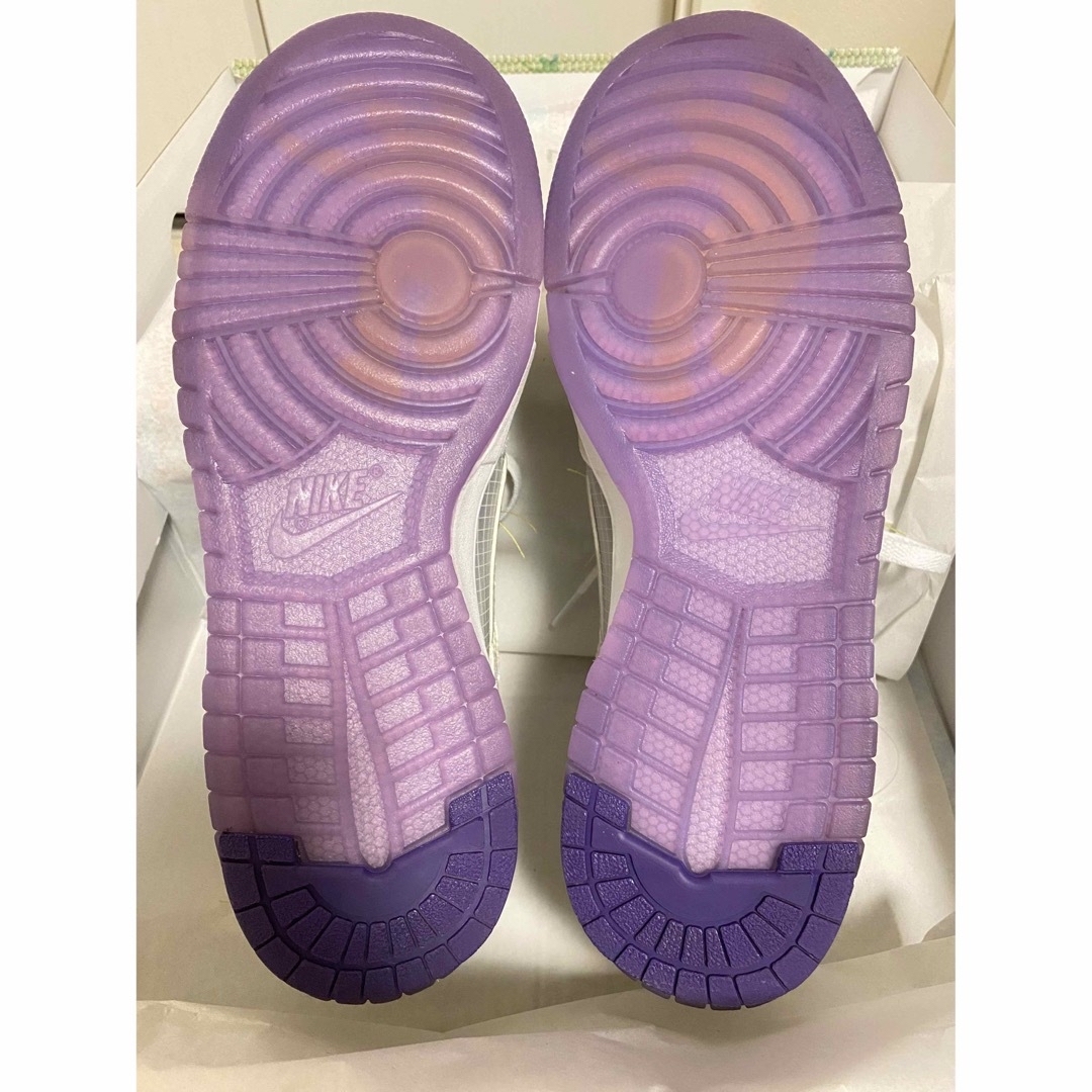 NIKE(ナイキ)のUNION × Nike Dunk Low Court Purple28cm中古 メンズの靴/シューズ(スニーカー)の商品写真