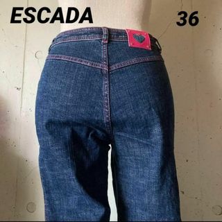 エスカーダ(ESCADA)のエスカーダ / ESCADA デニム ブーツカット  フレイドヘム ジーンズ(デニム/ジーンズ)