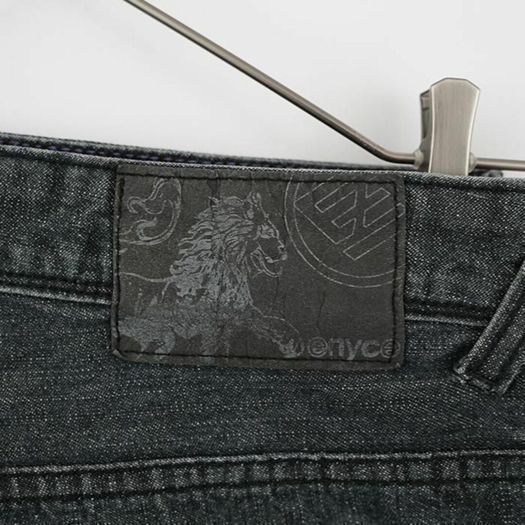 ENYCE - W40 ENYCE エニーチェ ブラックデニム ポケット刺繍 ENYCE - W40 ENYCE エニーチェ ブラックデニム ポケット刺繍