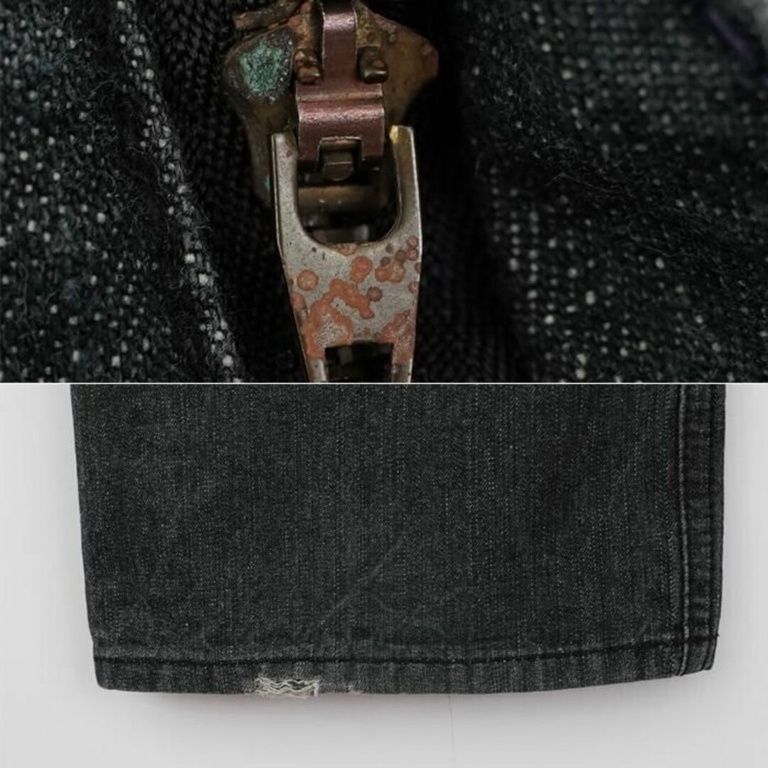 ENYCE - W40 ENYCE エニーチェ ブラックデニム ポケット刺繍 ENYCE - W40 ENYCE エニーチェ ブラックデニム ポケット刺繍