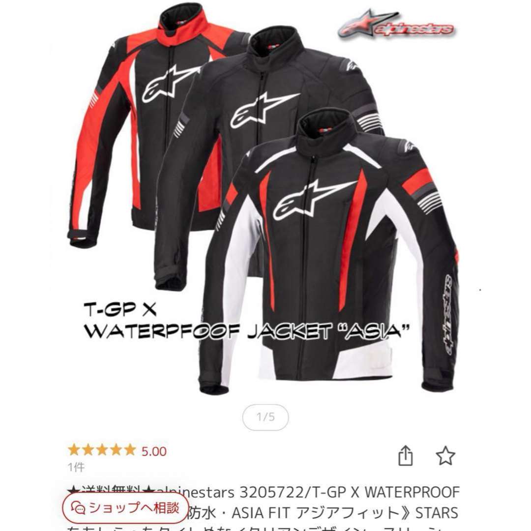 alpinestars(アルパインスターズ)のalpinestars/アルパインスターズ T-GP JACKET メンズのジャケット/アウター(ライダースジャケット)の商品写真