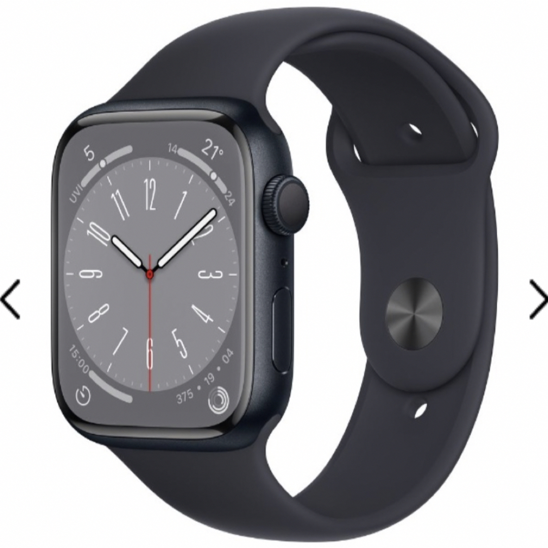 Apple Watch(アップルウォッチ)のApple Watch Series 8（GPSモデル）- 45mm 新品未使用 メンズの時計(腕時計(デジタル))の商品写真