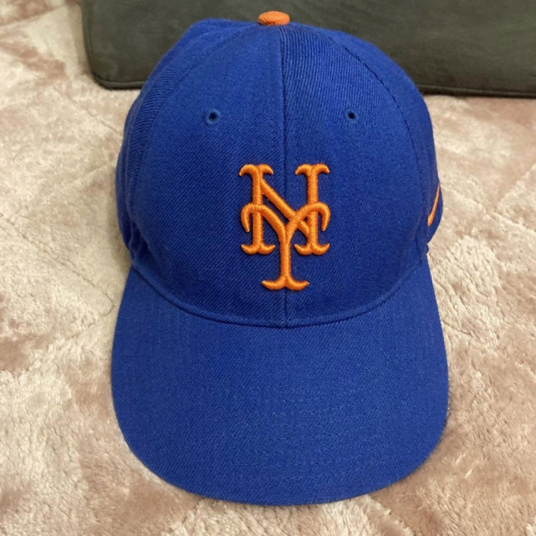 NIKE(ナイキ)のレア90’s nike ナイキ cap キャップ mets メッツ メンズの帽子(キャップ)の商品写真