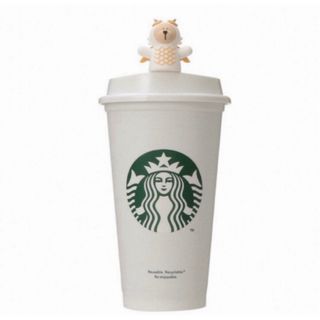 スターバックスコーヒー(Starbucks Coffee)のスタバ　ドラゴン　リユーザブルカップ+ドリンクホールキャップベア(キャラクターグッズ)