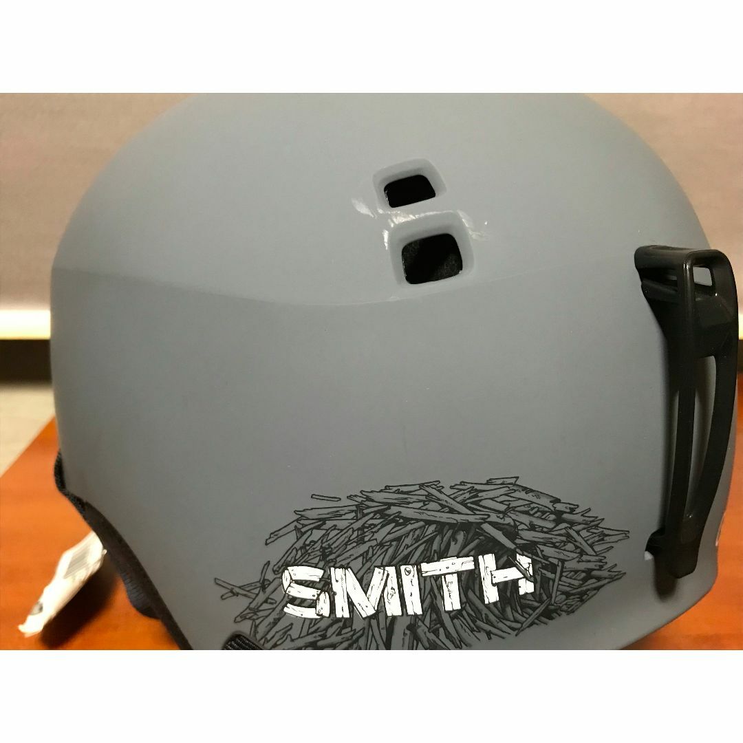 SMITH(スミス)のSmith Gage L スミス ヘルメット チャコール グレー スポーツ/アウトドアのスノーボード(ウエア/装備)の商品写真