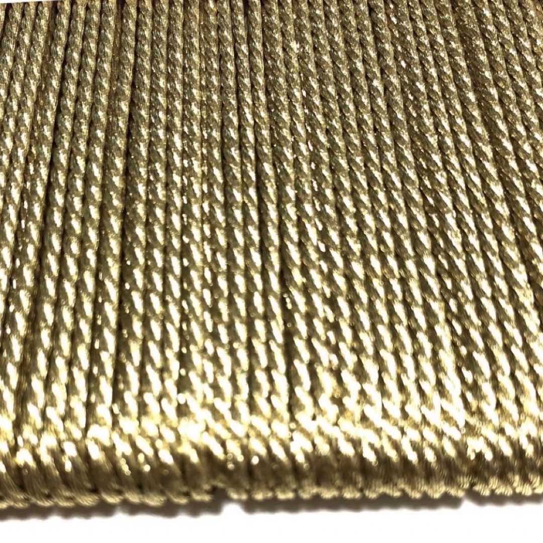 ゴールド ツイストコード   ツイストロープ     約5m      細タイプ ハンドメイドの素材/材料(各種パーツ)の商品写真