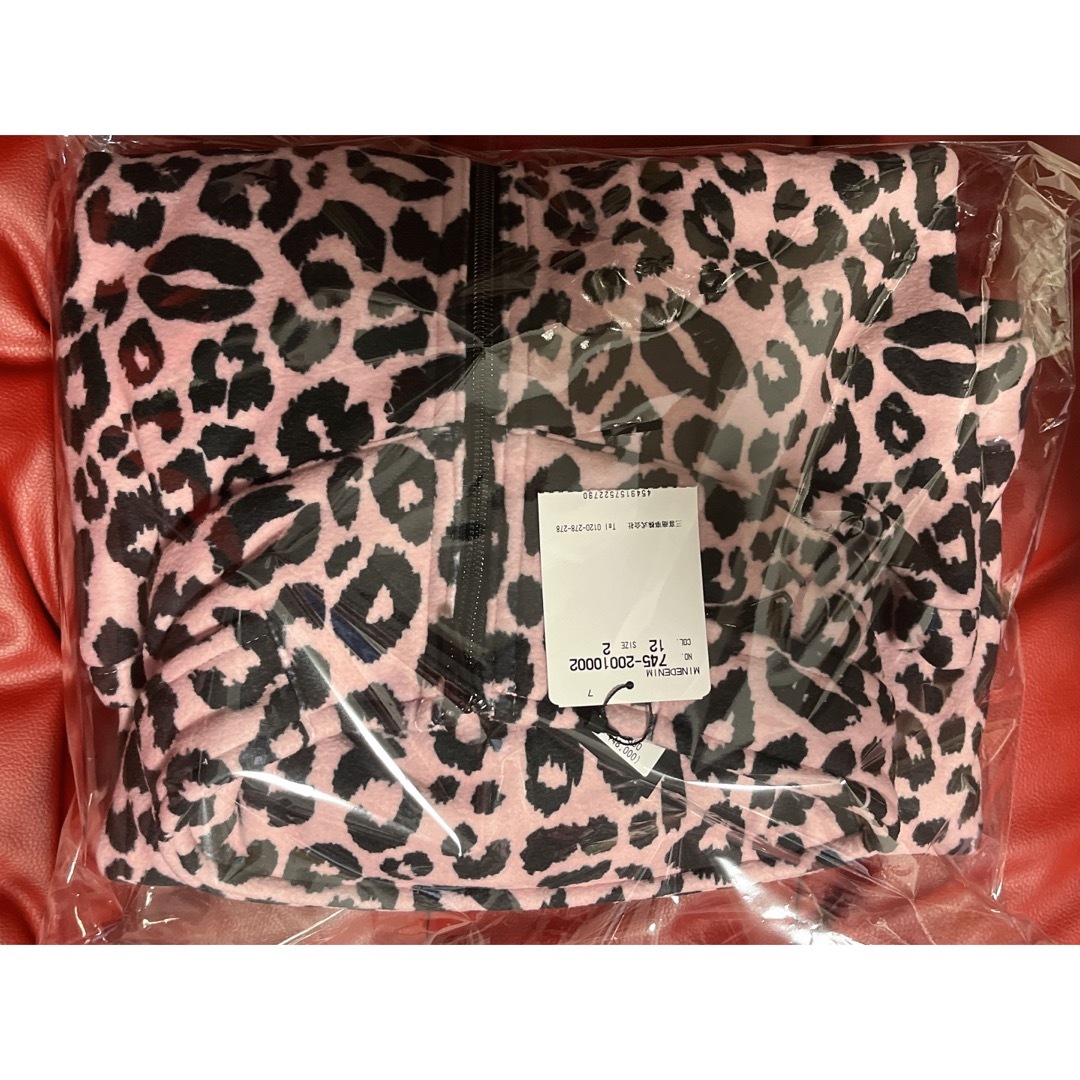 MINEDENIM(マインデニム)のMINEDENIM Lips Leopard Fleece Big BZ メンズのジャケット/アウター(ブルゾン)の商品写真