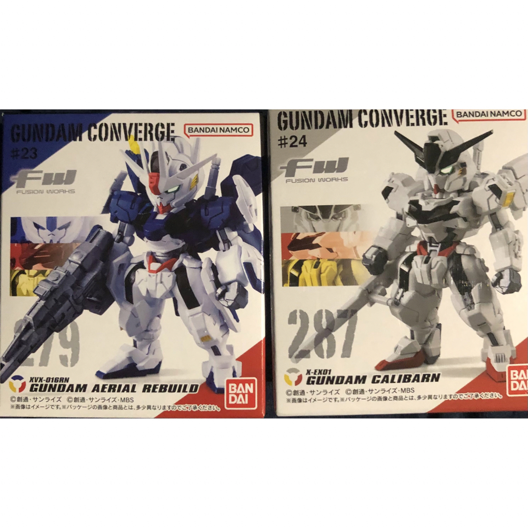 BANDAI(バンダイ)のFW GUNDAM CONVERGE コンバージ　ガンダム　水星の魔女セット インテリア/住まい/日用品のインテリア/住まい/日用品 その他(その他)の商品写真