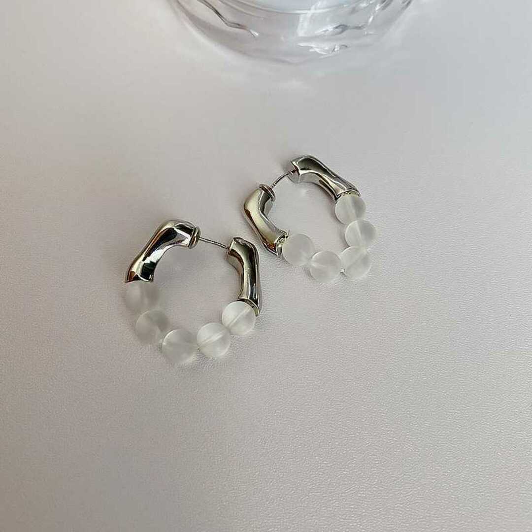 #1152 import : cubic backring pierce レディースのアクセサリー(ピアス)の商品写真