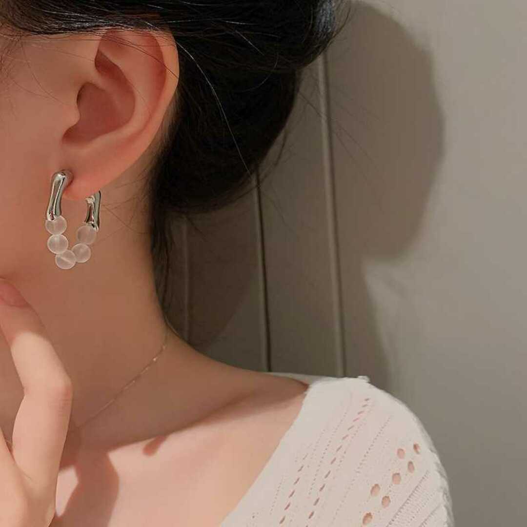 #1152 import : cubic backring pierce レディースのアクセサリー(ピアス)の商品写真