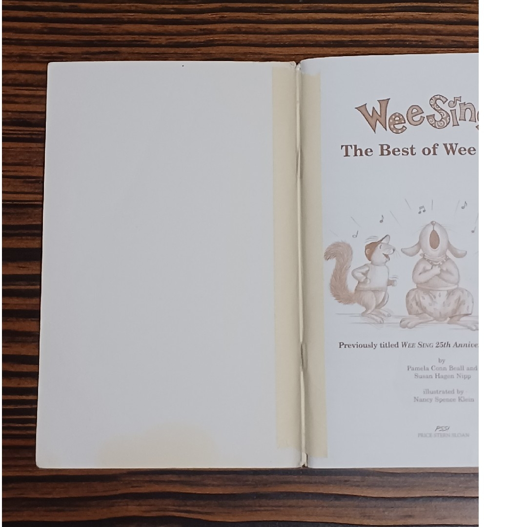 『Wee Sing The Best of Wee Sing』bookのみ エンタメ/ホビーの本(洋書)の商品写真