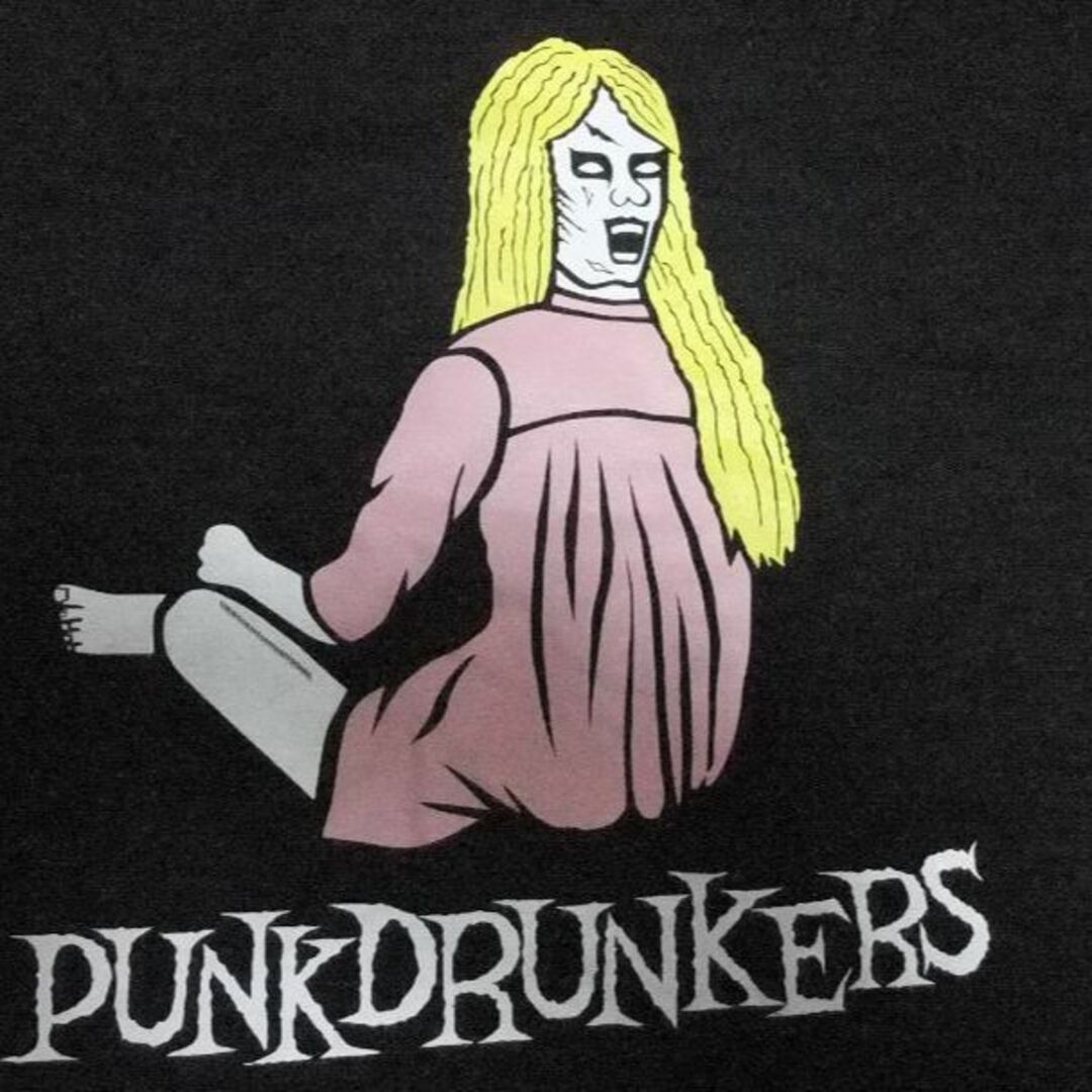 PUNK DRUNKERS(パンクドランカーズ)の未使用 パンクドランカーズ punkdrunkers ブリッジ階段 TシャツXL メンズのトップス(Tシャツ/カットソー(半袖/袖なし))の商品写真