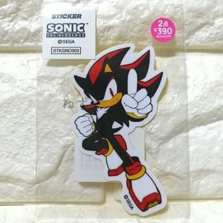 セガ(SEGA)の新品★サンキューマート ソニック ザ ヘッジホッグ ステッカー 【シャドウ】(キャラクターグッズ)