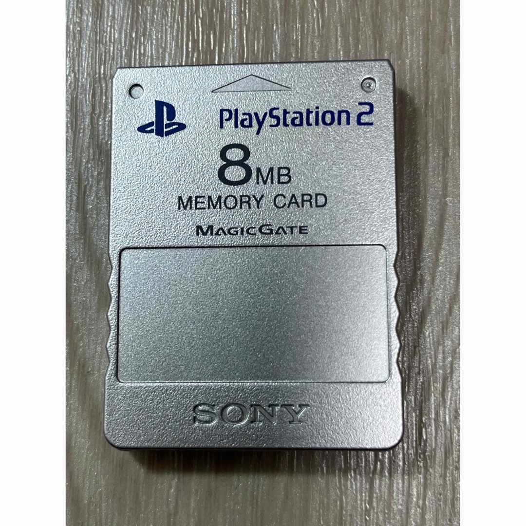 PlayStation2(プレイステーション2)の PS2 メモリーカード 純正 1個 動作確認済  エンタメ/ホビーのゲームソフト/ゲーム機本体(家庭用ゲーム機本体)の商品写真