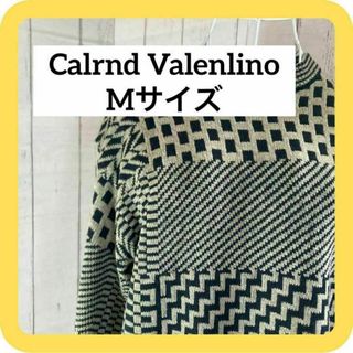 《激推し》Calrnd Valenlino Mサイズ ニット　セーター　モザイク(ニット/セーター)