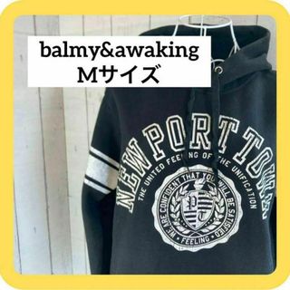 バルミー(balmy)の《SALE》balmy&awaking Mサイズ　パーカー　ブラック(パーカー)