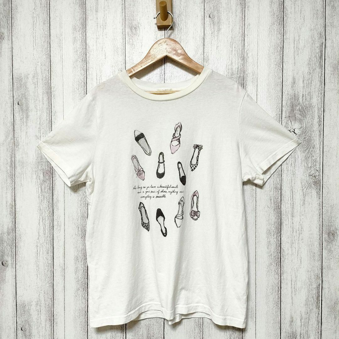 GU(ジーユー)のGU ジーユー (L)　グラフィックT 半袖 レディースのトップス(Tシャツ(半袖/袖なし))の商品写真