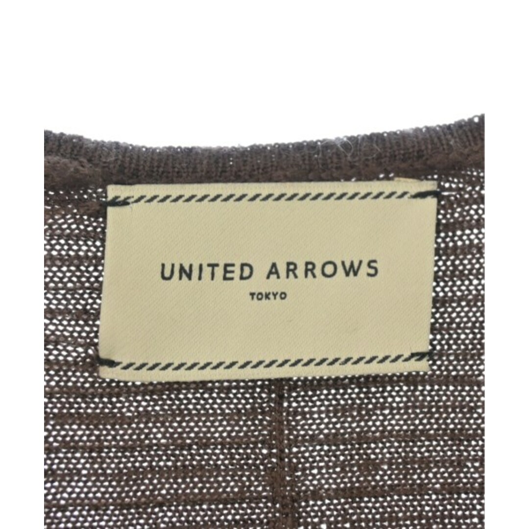 UNITED ARROWS(ユナイテッドアローズ)のUNITED ARROWS ニット・セーター -(S位) 茶 【古着】【中古】 レディースのトップス(ニット/セーター)の商品写真