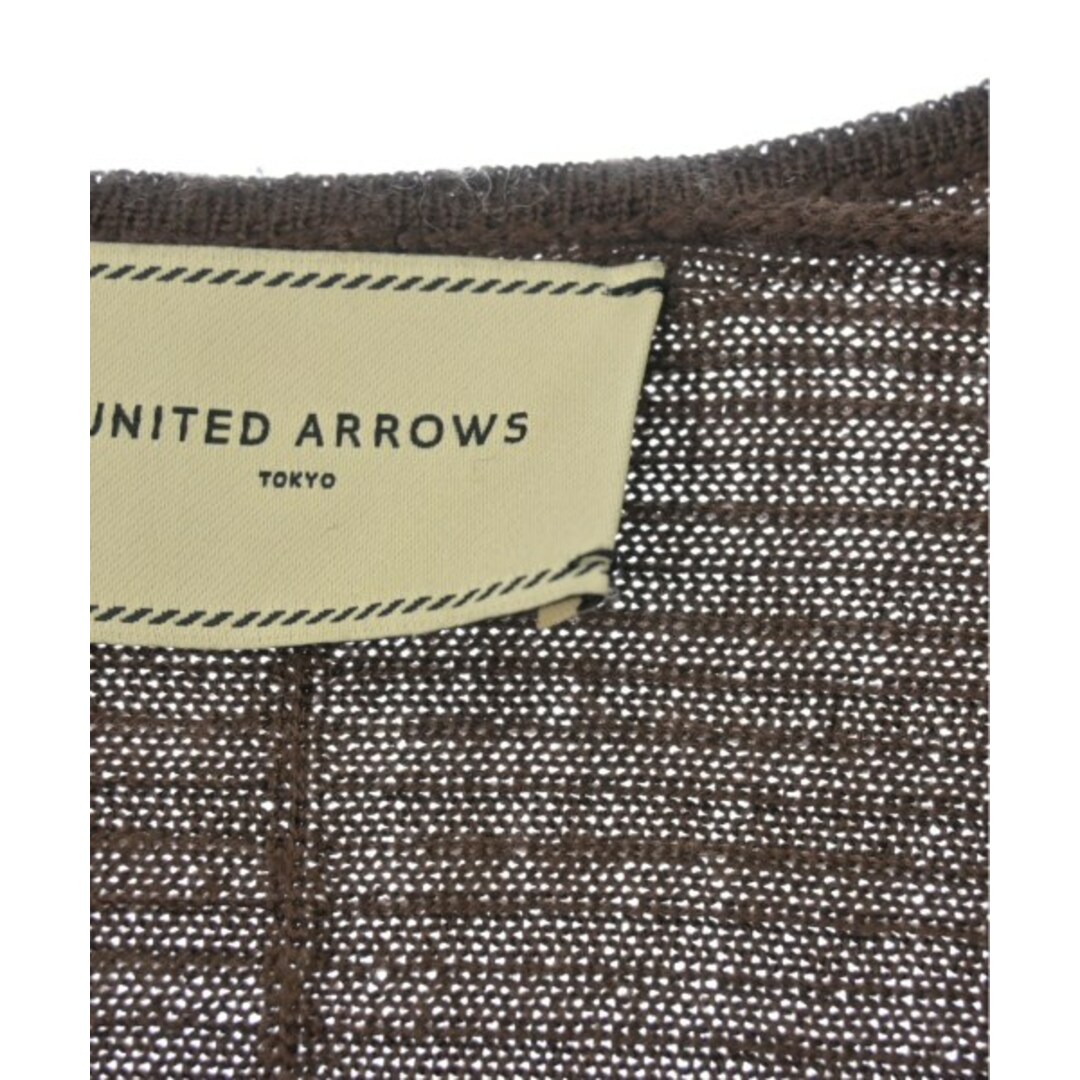 UNITED ARROWS(ユナイテッドアローズ)のUNITED ARROWS ニット・セーター -(S位) 茶 【古着】【中古】 レディースのトップス(ニット/セーター)の商品写真