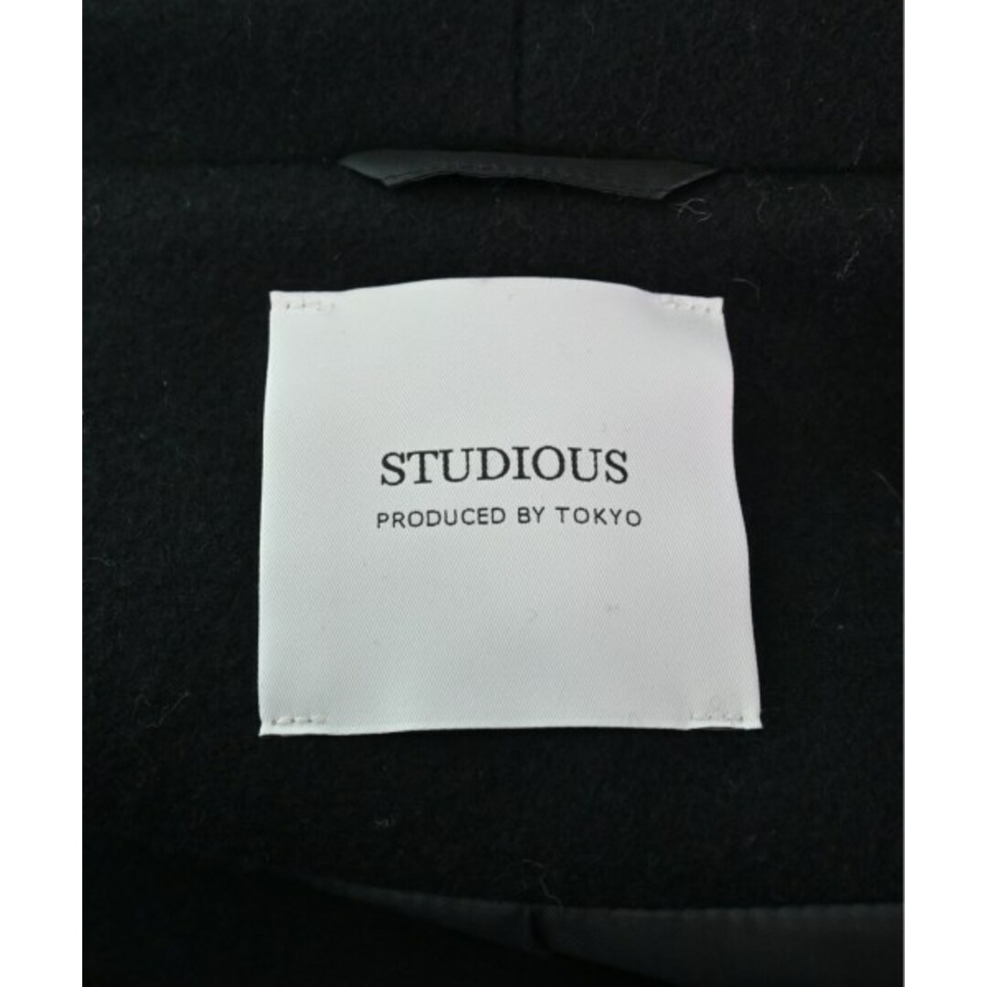 STUDIOUS(ステュディオス)のSTUDIOUS ステュディオス コート 1(S位) 黒 【古着】【中古】 レディースのジャケット/アウター(その他)の商品写真